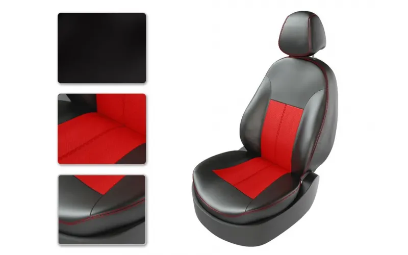 CHERY «TIGGO 2 с 2014» черный/красный/красный (12028633)