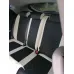 Чехлы на Haval Dargo / Х с 22г. Белый + Черный Экокожа