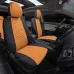 Чехлы на Geely Atlas Pro с 21г. / Belgee X70 с 24г. Оранжевый + Черный Ромб