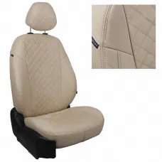 Toyota Land Cruiser Prado 120 (5 мест) с 02-09г., Алькантара ромб