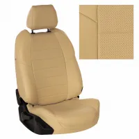 Renault Duster (40/60) с 11-15г. / Nissan Terrano III с 12-17г. (с подушками безопасности в спинках), Экокожа