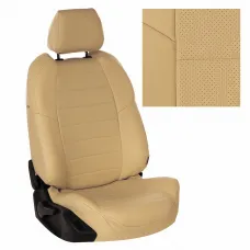 Skoda Rapid (сплошной) c 14г., Экокожа