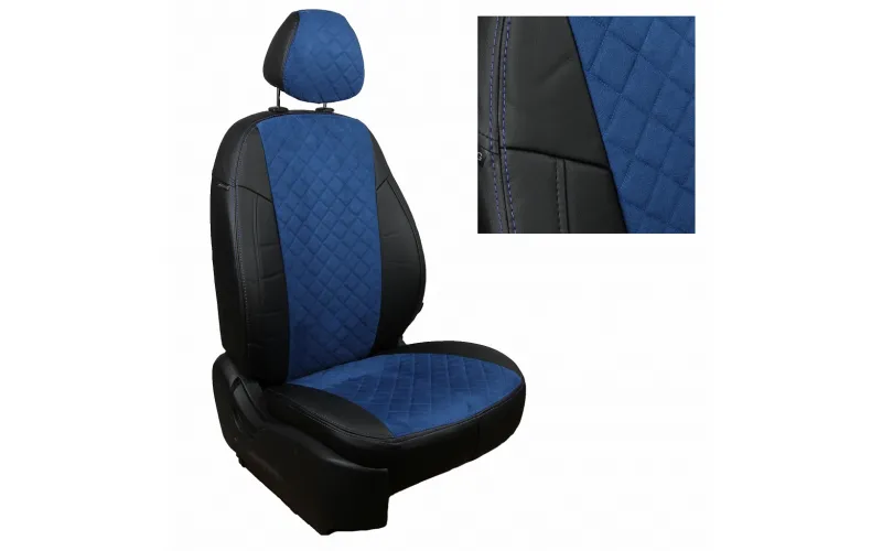 Mitsubishi Lancer 9 Sd с 03-11г., Алькантара ромб