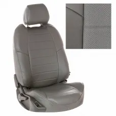 Skoda Rapid (сплошной) c 14г., Экокожа