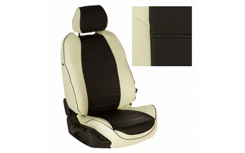 Skoda Rapid (сплошной) c 14г., Экокожа