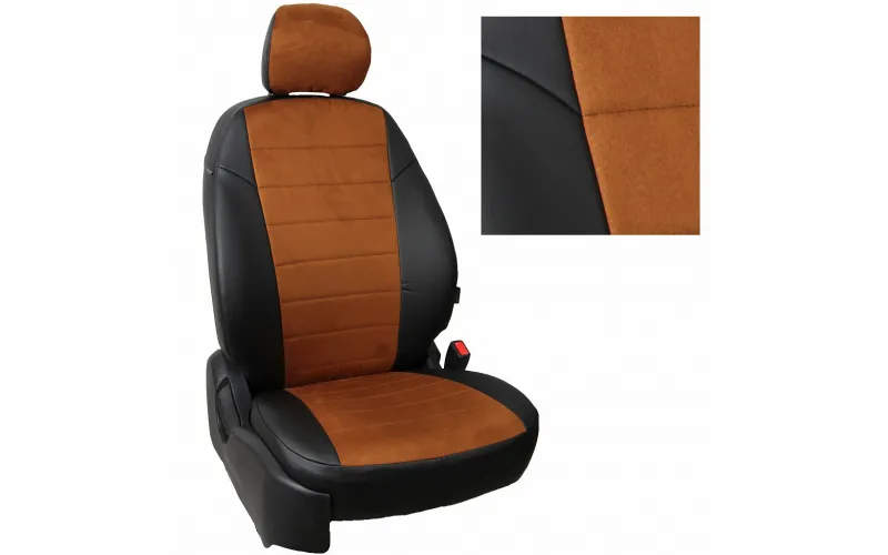 Volkswagen Jetta VI c 11-18г., Алькантара