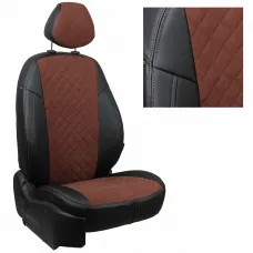 Toyota Auris I Hb с 07-12г., Алькантара ромб