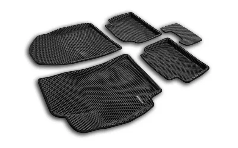 3D коврики Euromat3D EVA в салон для Hyundai Elantra (2021-) № EM3DEVA-002710