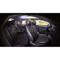 Комплект Накидок 2D «CAPRI PRO PLUS» черный/черный/красный Комплект Накидок 2D «CAPRI PRO PLUS» черный/черный/красный