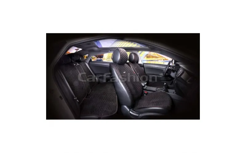 Комплект Накидок 2D «CAPRI PRO PLUS» черный/черный/красный Комплект Накидок 2D «CAPRI PRO PLUS» черный/черный/красный