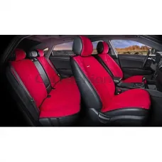 Комплект Накидок 2D «CALIFORNIA PLUS» красный/красный/черный Комплект Накидок 2D «CALIFORNIA PLUS» красный/красный/черный