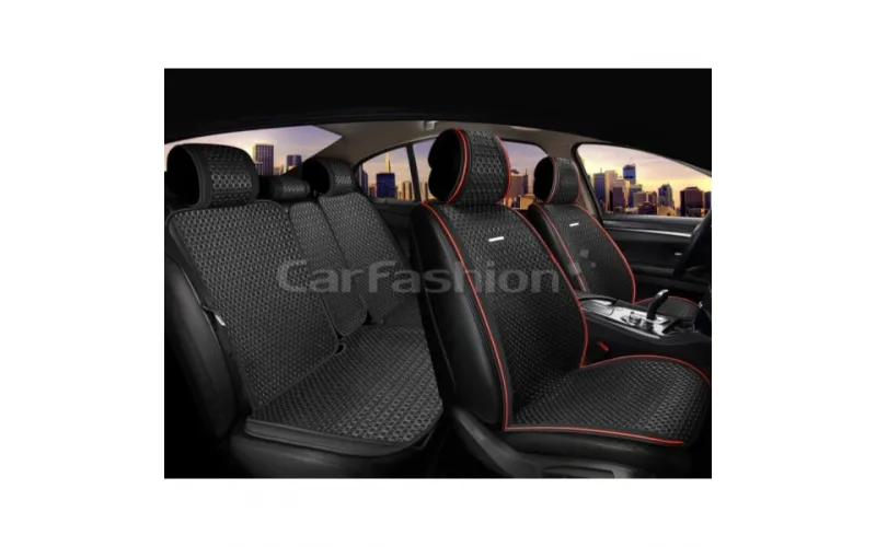 Комплект Накидок 2D «BREEZE PLUS» черный/черный/красный