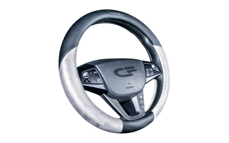 Оплётка «BARCELONA» черный/серый